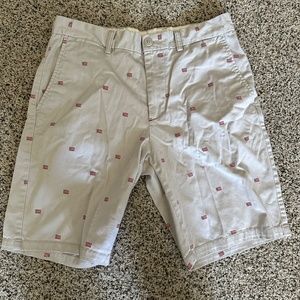 Mens American Flag Shorts